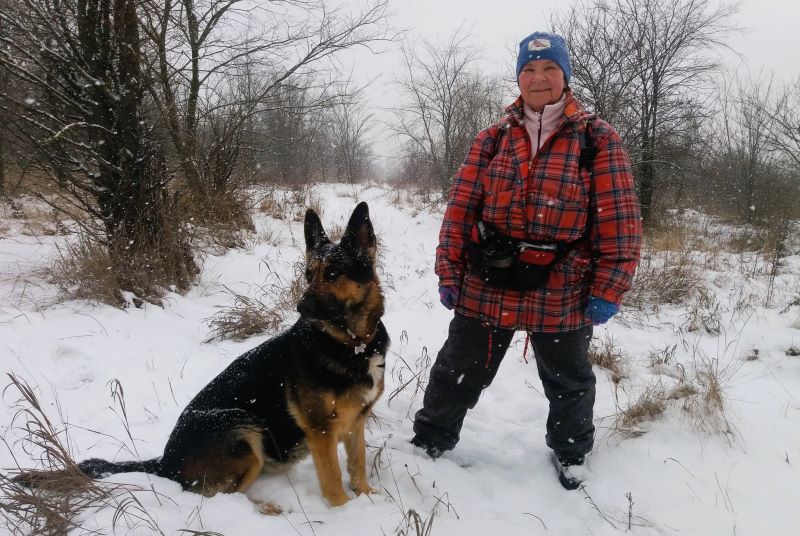 Метель, овчарка и пир для ворон